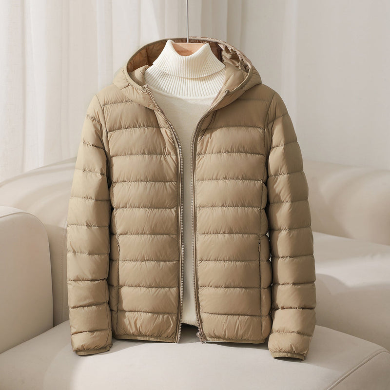 Nadia Women's Quilted Jacket - styled view
