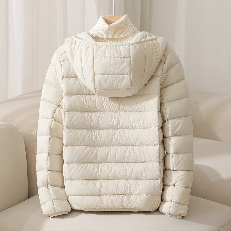Nadia Women's Quilted Jacket - close-up detail