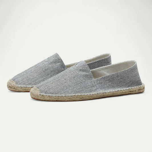 Casper Men's Linen Espadrilles - styled view