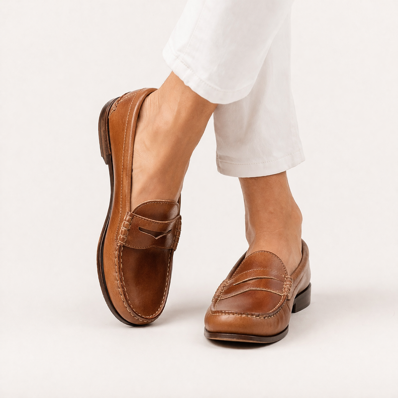 Nadia Women's Loafers | Round Toe