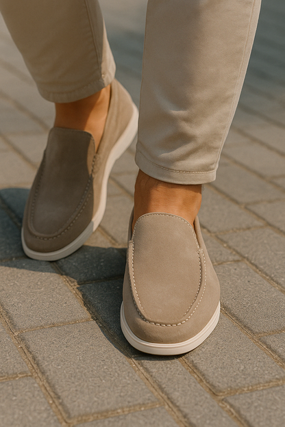 Nolan Men's Loafers - styled view
