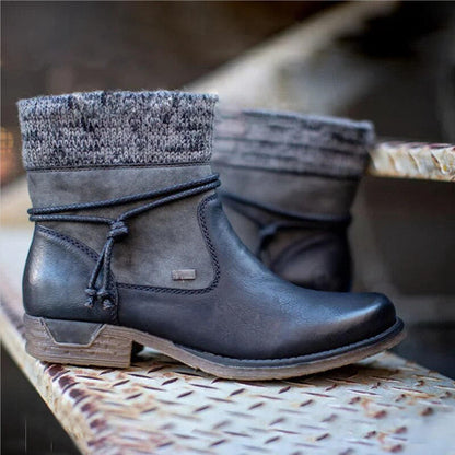 Nell Women's Boots - fabric and finish detail