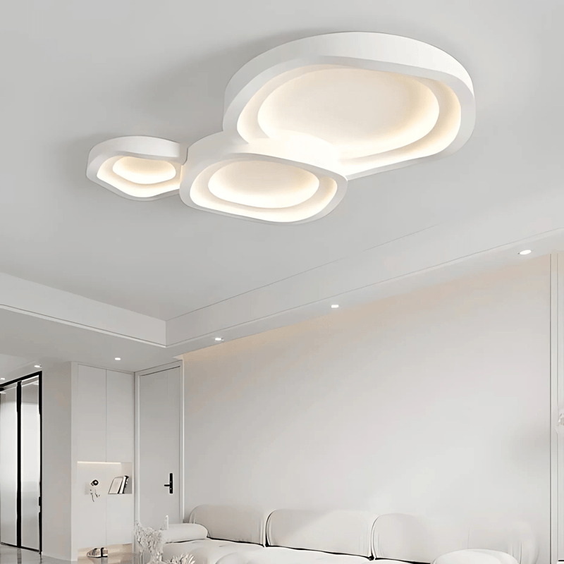 Luminara | Contemporary Elegant Metal Flush Mount Ceiling Light 4
