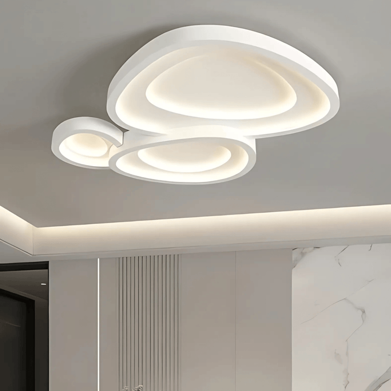Luminara | Contemporary Elegant Metal Flush Mount Ceiling Light 7