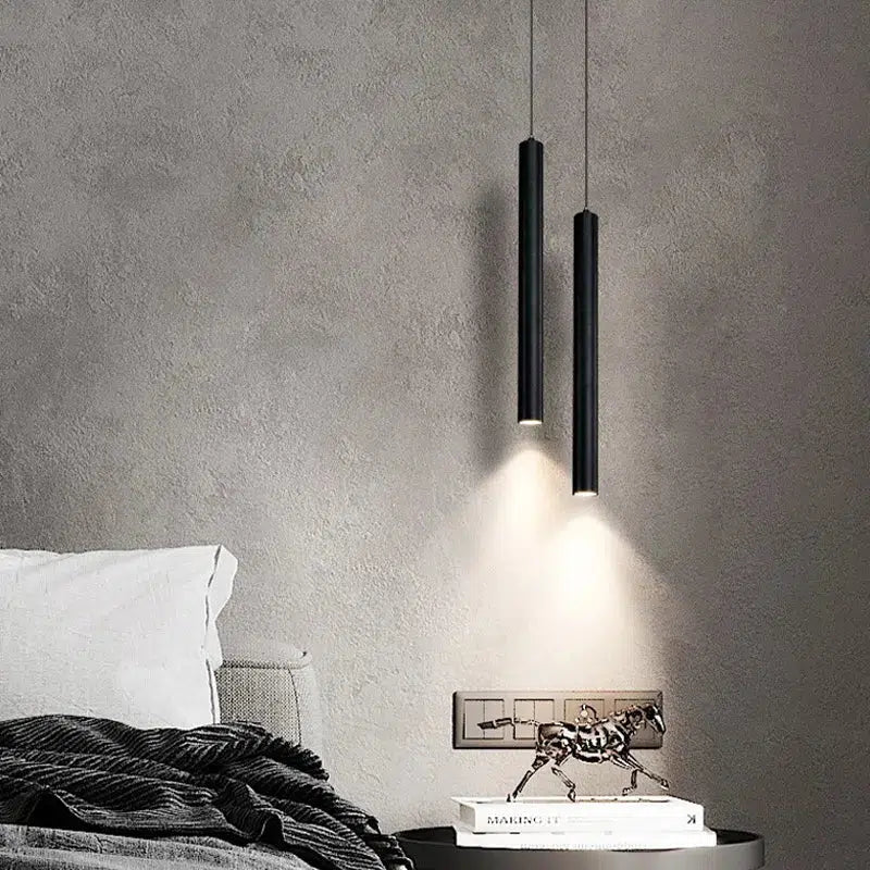 Luminara | Sleek Black Adjustable Kitchen Island Pendant Light 2