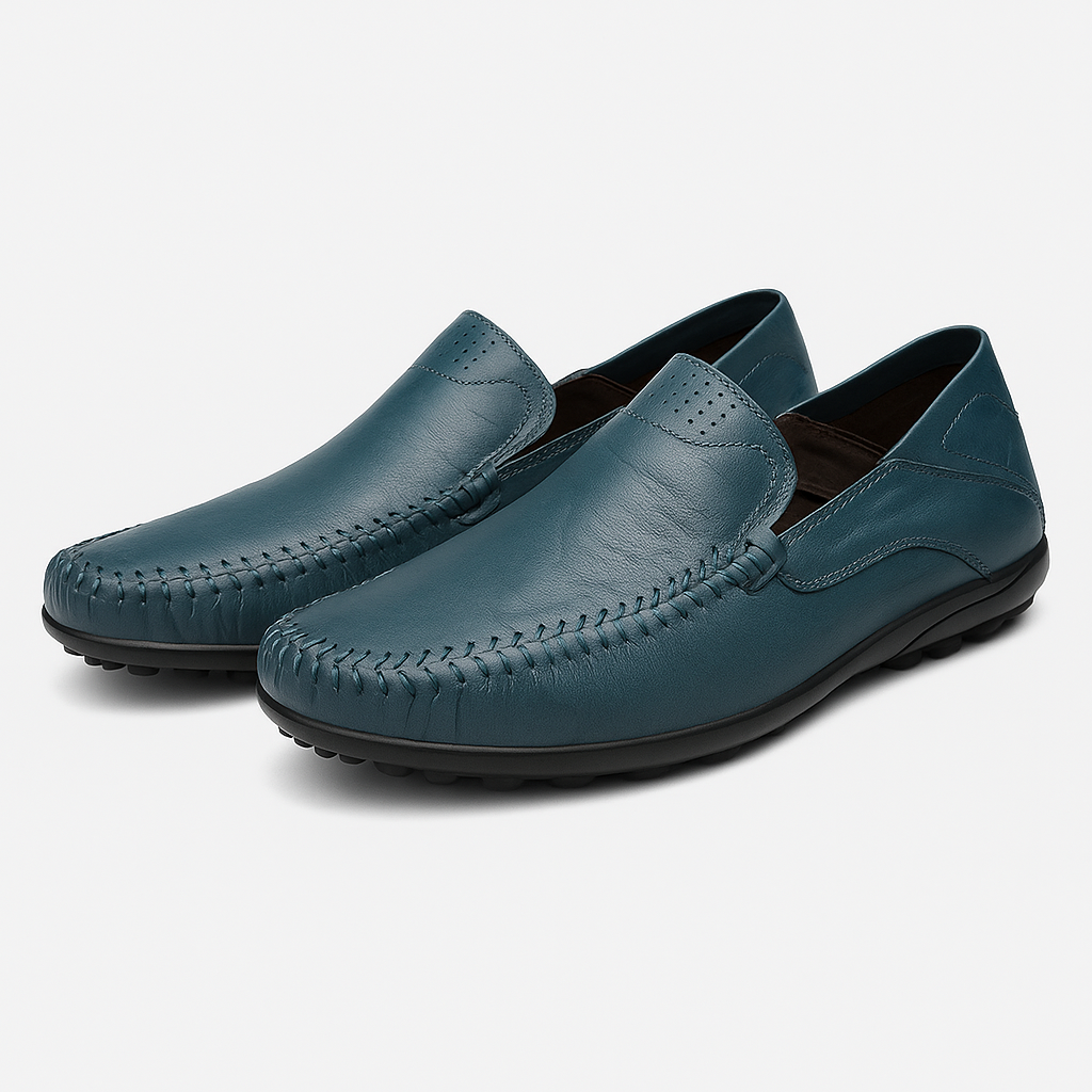 Anaïs Women's Loafers - fabric and finish detail