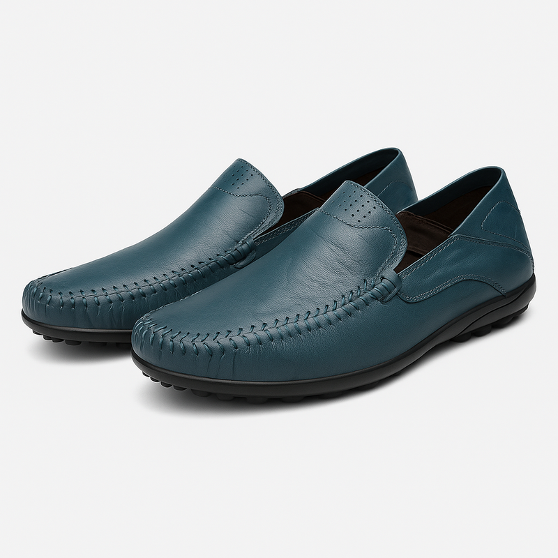 Anaïs Women's Loafers - fabric and finish detail