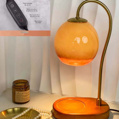 LumosGlow | Stylish Adjustable Electric Candle Warmer Lamp for Home 2