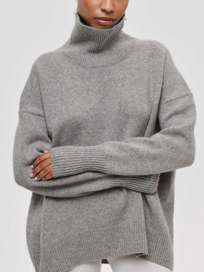 Alba Women's Oversized Sweater - flat lay