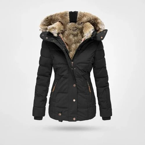 Iris Women's Puffer Jacket - front view