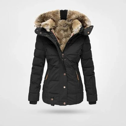 Iris Women's Puffer Jacket - front view