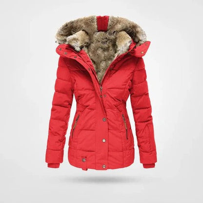 Iris Women's Puffer Jacket - back view
