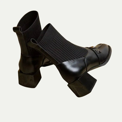 Lila Women's Ankle Boots - styled view