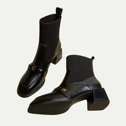 Lila Women's Ankle Boots - flat lay