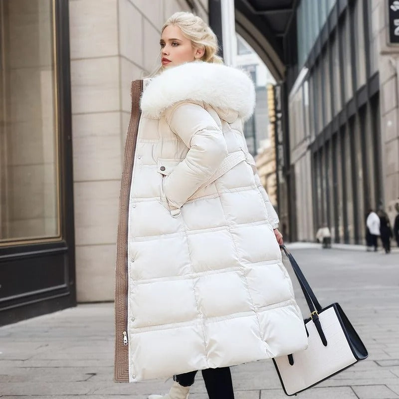 Freya Women's Puffer Jacket - full-length view