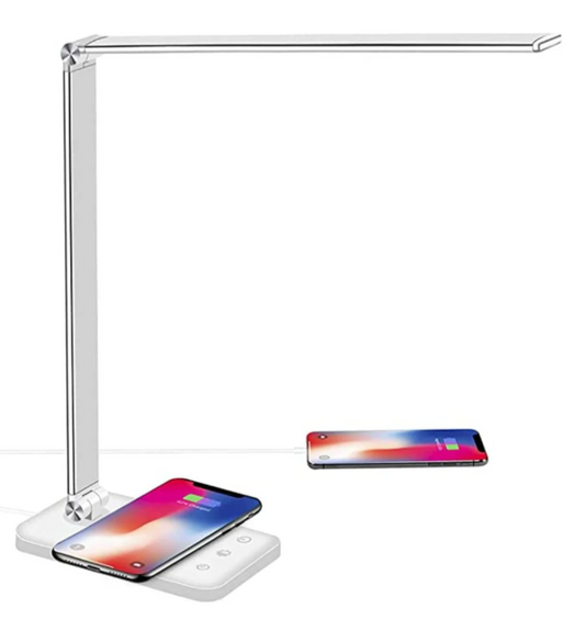 Cedar LED Adjustable Table Lamp - styled view