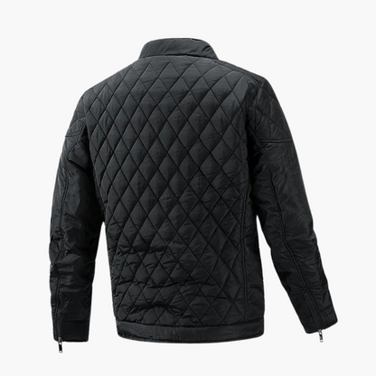 Bruno Men's Quilted Jacket - styled view