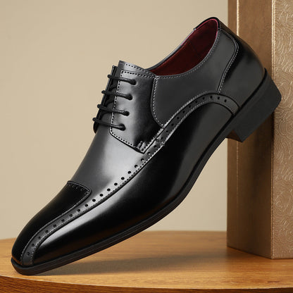 Ezra Men's Oxfords - close-up detail