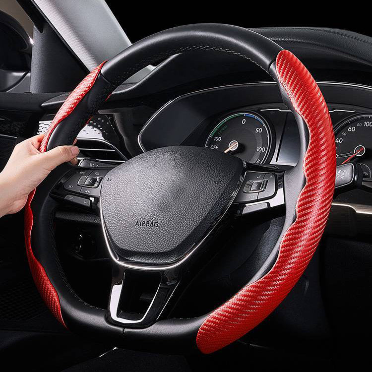 Haven Car Wheel Cover | Black, Red
