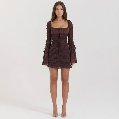 Grove Hayden Women's Lace Cocktail Dress | Stretch Floral, Elegant Design