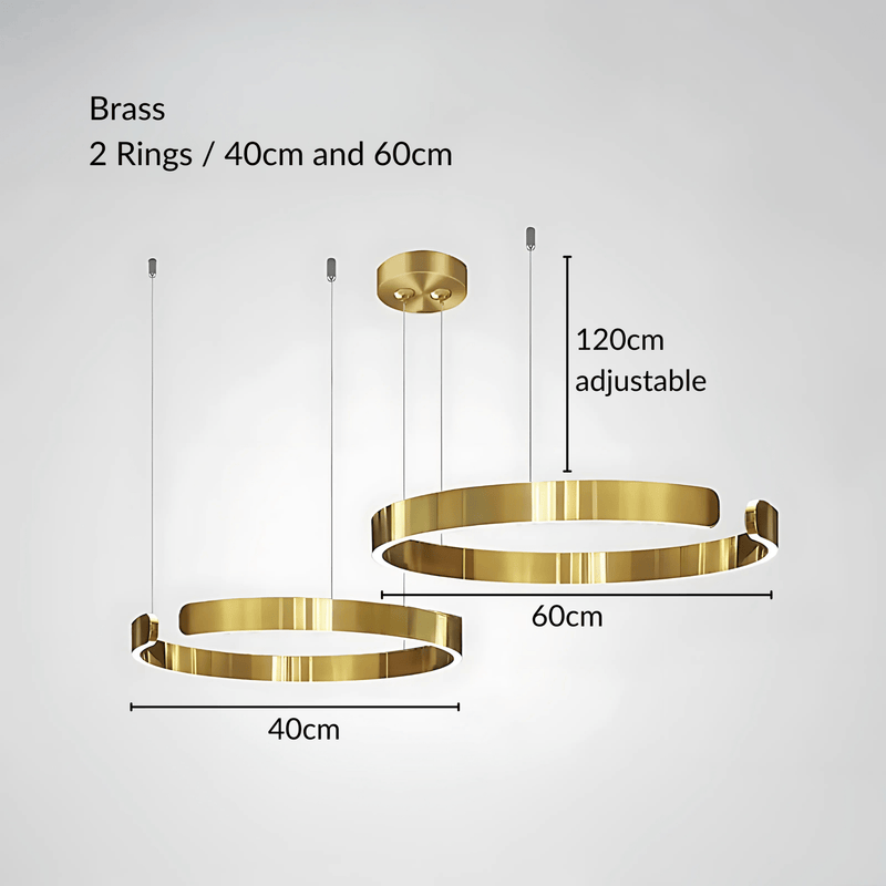 MatrixAura | Elegant Modern Metal Pendant Lighting for Kitchen Island 24