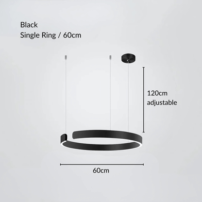 MatrixAura | Elegant Modern Metal Pendant Lighting for Kitchen Island 7