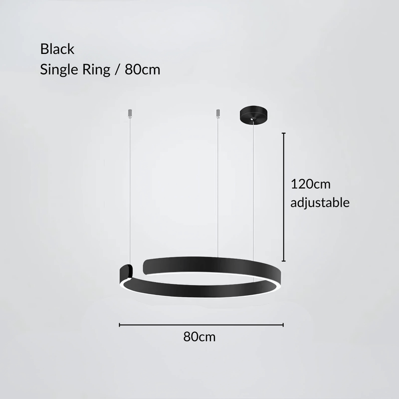MatrixAura | Elegant Modern Metal Pendant Lighting for Kitchen Island 8