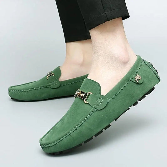 Felix Men's Suede Loafers - front view
