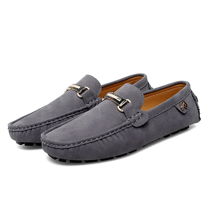 Felix Men's Suede Loafers - back view
