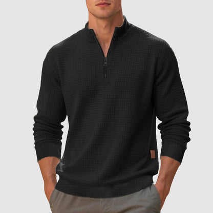 Caleb Men's Sweater - styled view