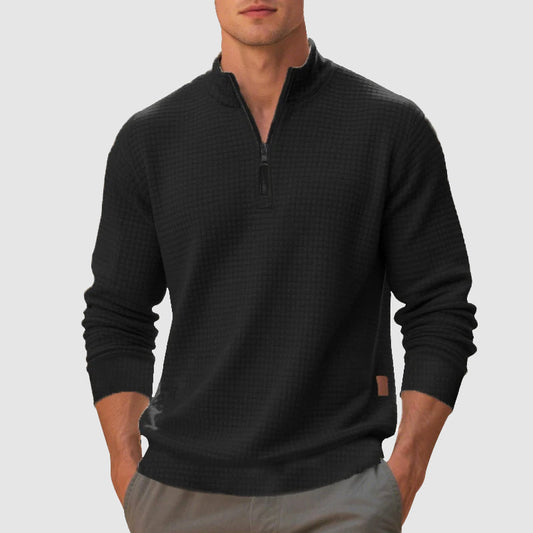 Caleb Men's Sweater - styled view