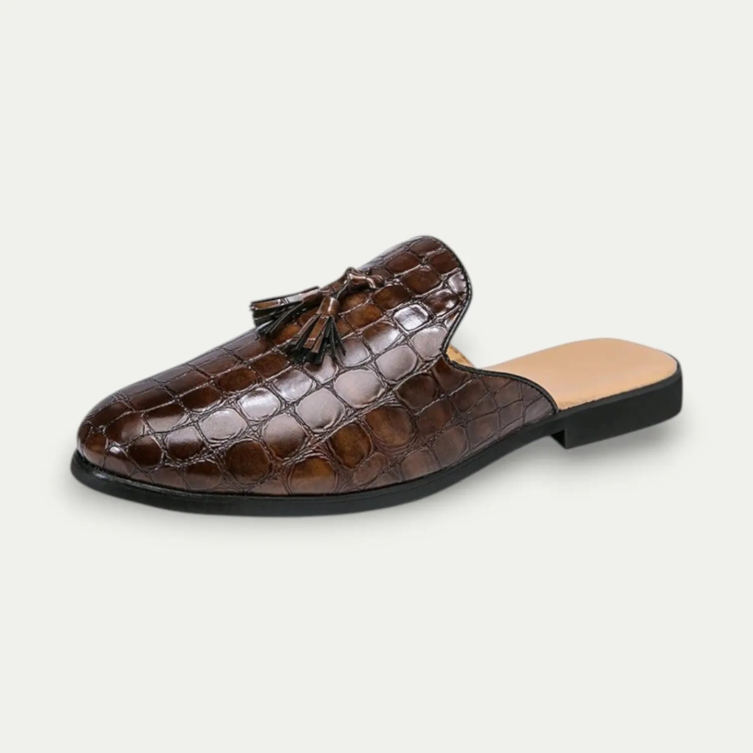 Quill Men's Loafers - fabric and finish detail
