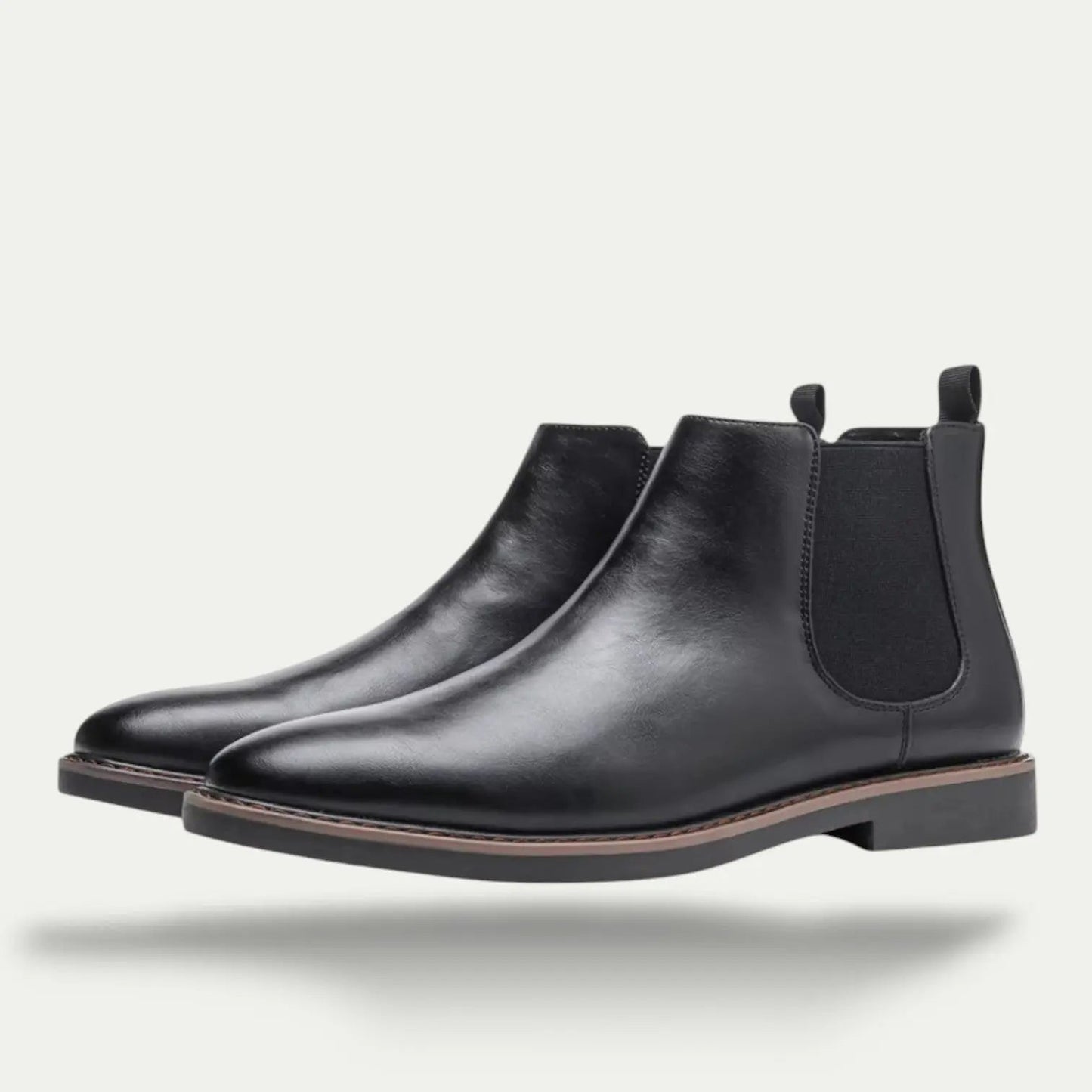 Hugo Men's Chelsea Boots - fabric and finish detail