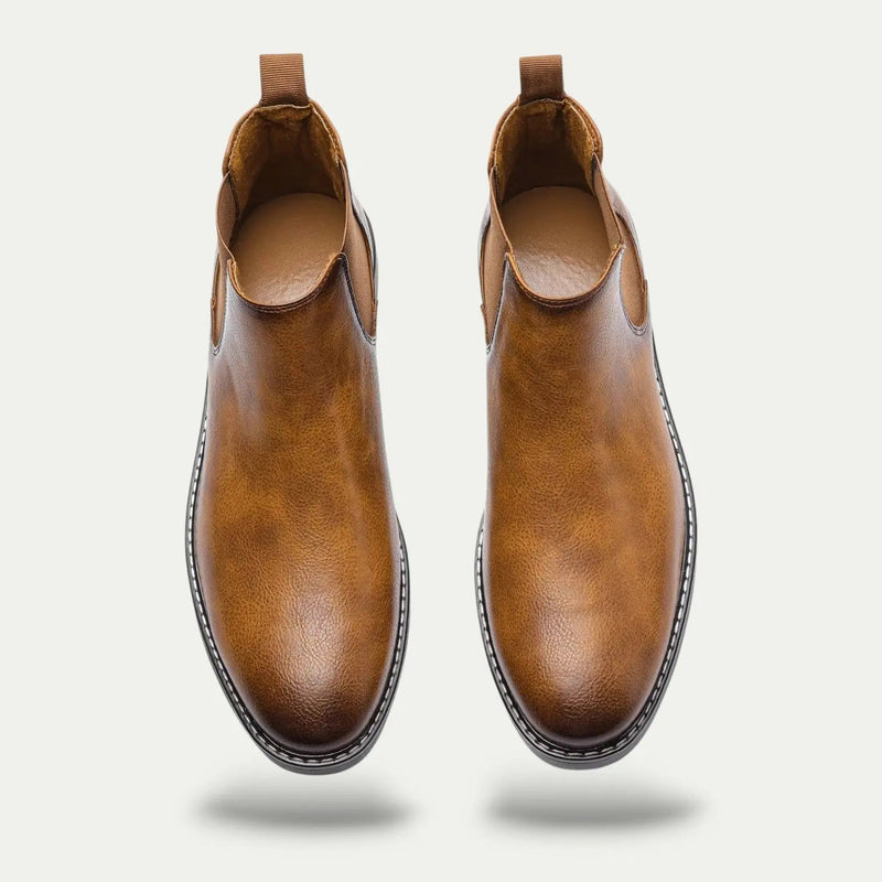 Hugo Men's Chelsea Boots - close-up detail