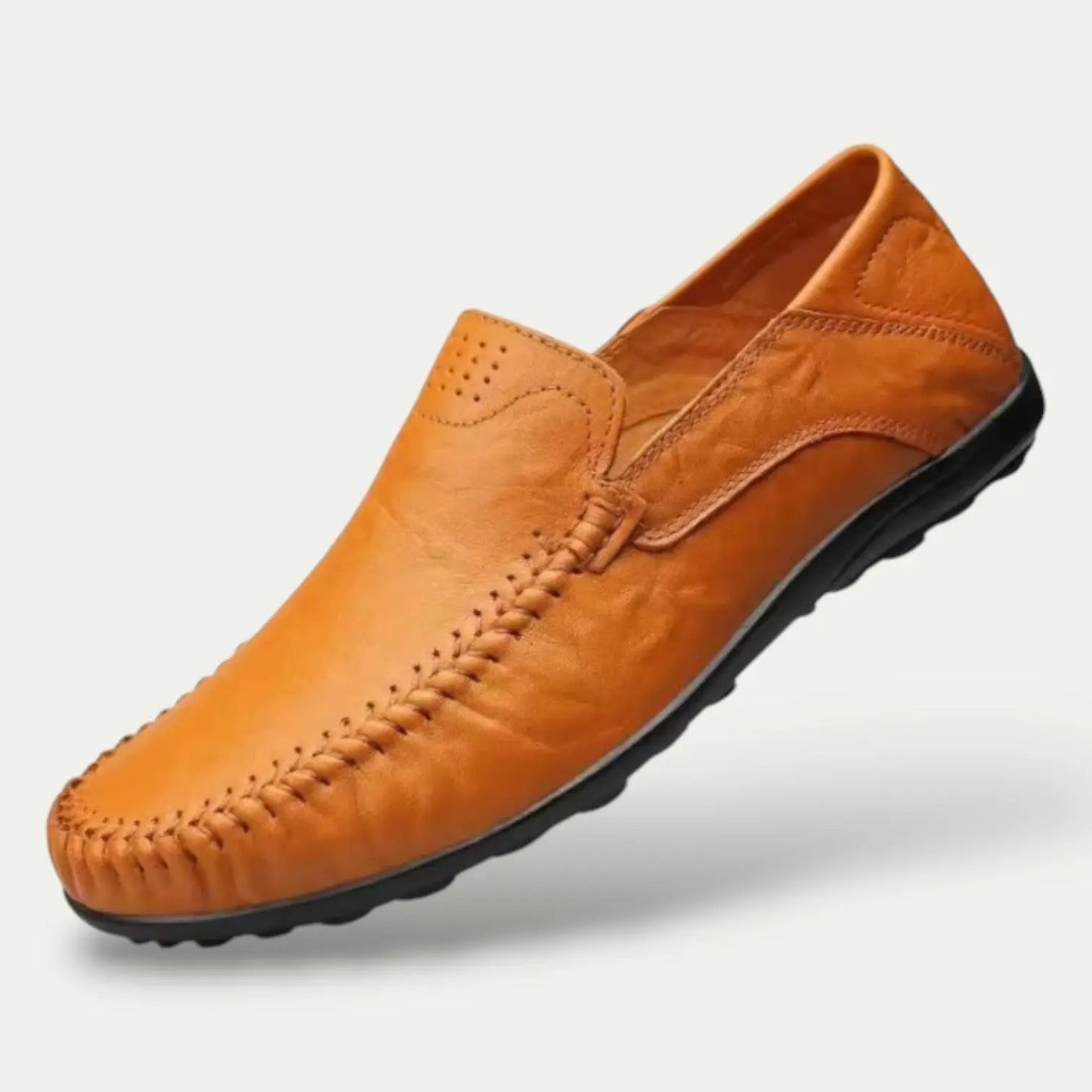 Owen Men's Loafers - fabric and finish detail