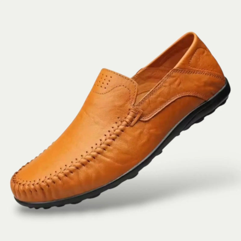 Owen Men's Loafers - fabric and finish detail