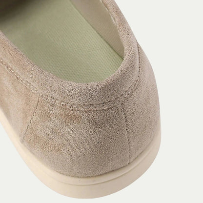 Owen Men's Suede Loafers - fabric and finish detail
