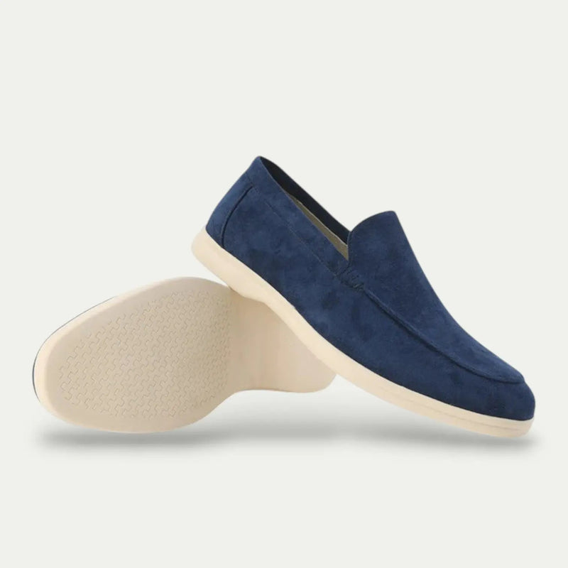 Owen Men's Suede Loafers - back view