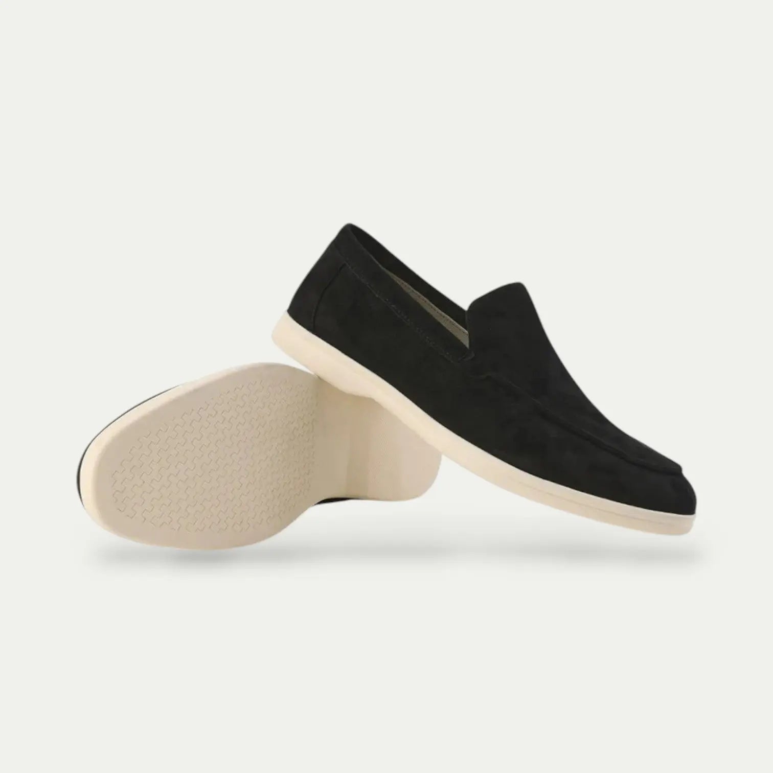 Owen Men's Suede Loafers - full-length view
