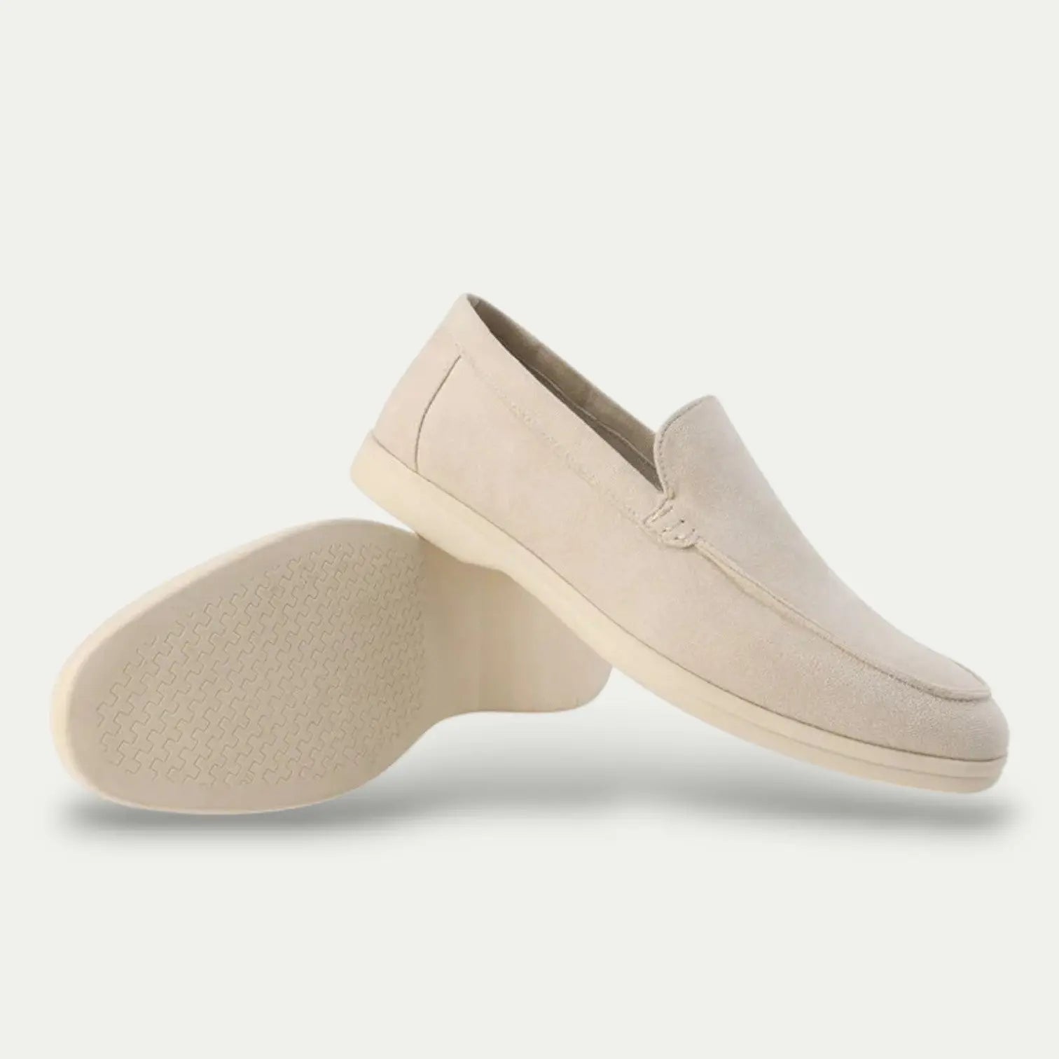 Owen Men's Suede Loafers - flat lay