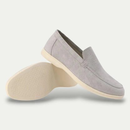 Owen Men's Suede Loafers - shown in use