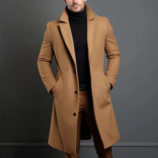 Fabian Men's Coat - styled view