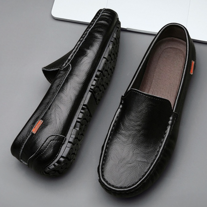 Lila Women's Loafers - fabric and finish detail