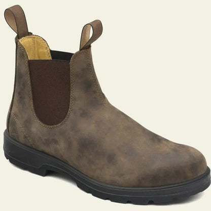 Quill Men's Ankle Boots - fabric and finish detail