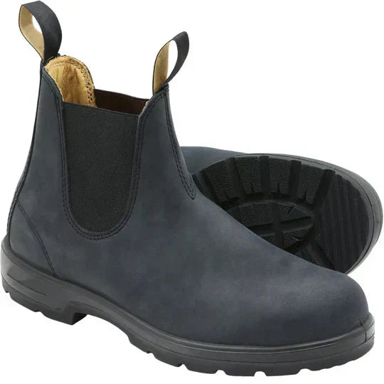 Quill Men's Ankle Boots - back view