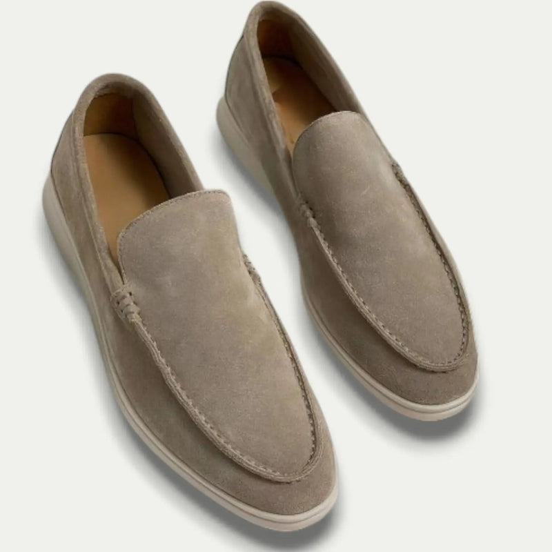 Barnaby Men's Suede Loafers | Slip, Slip-on