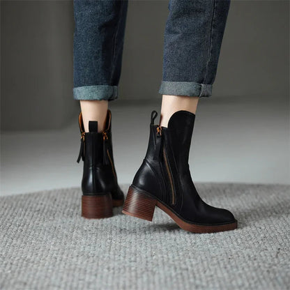 Greta Women's Ankle Boots - front view