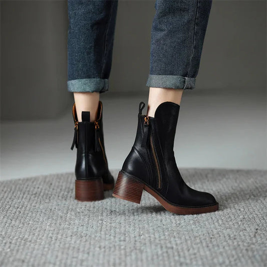 Greta Women's Ankle Boots - front view