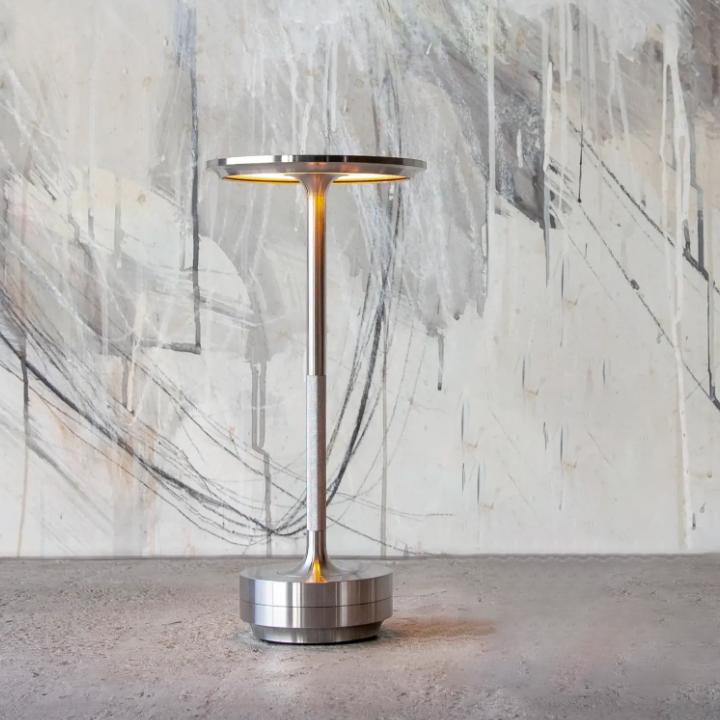 Slate LED Adjustable Table Lamp - full-length view