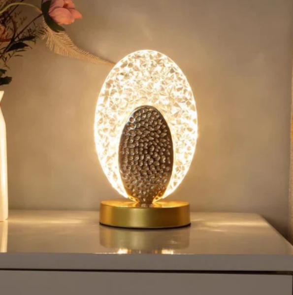 Pine LED Table Lamp | Cosy Autumn Evenings